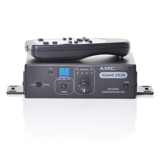Ljudligf�rst�rkare 2x20W i gruppen Hembioutrustning hos Ask�s Testmilj� 1 (AMC-ICOMC2X20)