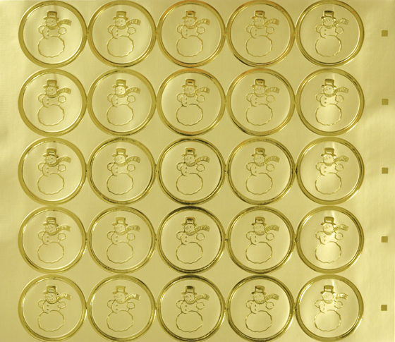 Sigill guld,   25 sigill/ark. Ange antal ark i gruppen Inbjudningskort hos Ask�s Testmilj� 1 (SG)