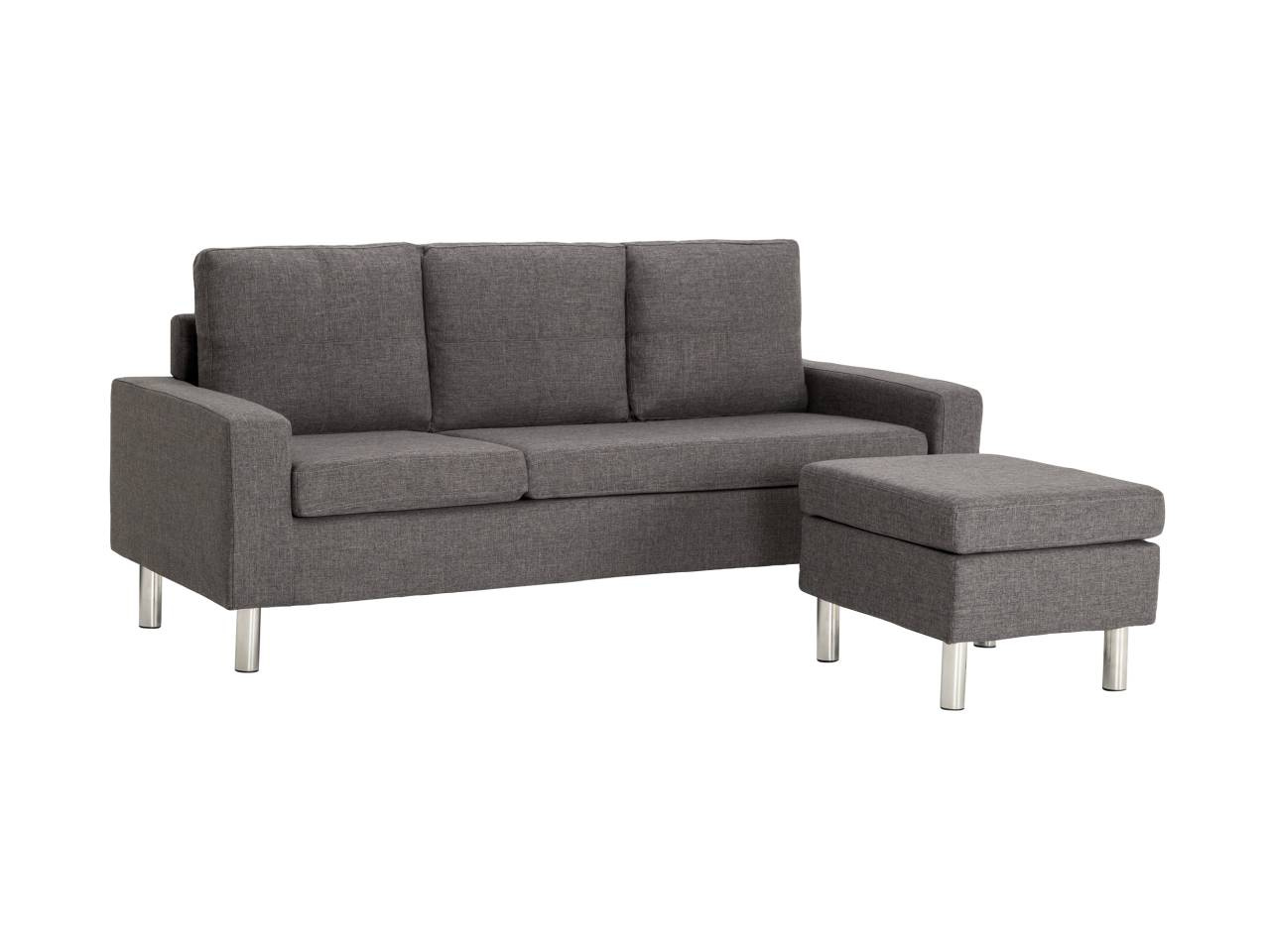 VERMONT 3-Sits V�ndbar Divansoffa M�rkgr�