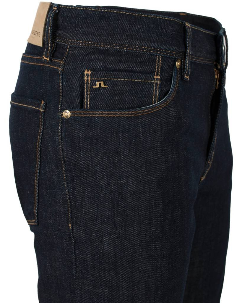 Valfred Lindeman Damien Raw Com Jeans Dark Blue